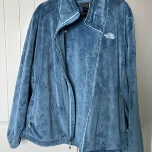 The North Face Soft Blue Fleece Jacket
